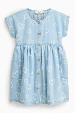 Herz - Jeanskleid