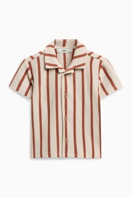 Hemd - gestreift - strukturiert