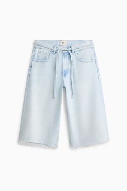 Short en jean - mid waist - relaxed fit
