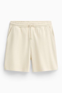 Sweatshorts - strukturiert