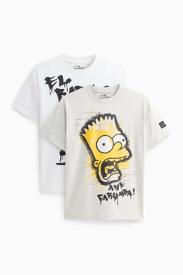 Lot de 2 - Les Simpsons - T-shirt