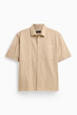 Chemise - relaxed fit - col kent