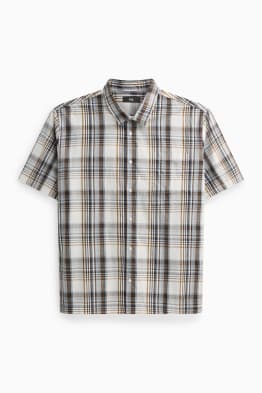 Camisa - regular fit - Kent - de quadres