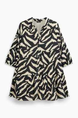 A-Linien Kleid - gemustert