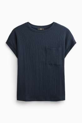 Samarreta de màniga curta - relaxed fit - texturada