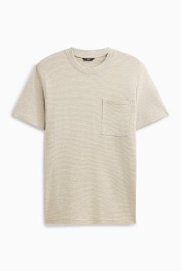 T-shirt - regular fit - à rayures