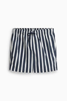 Short de bain - à rayures
