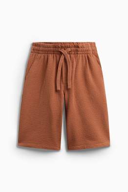 Sweatshorts - strukturiert