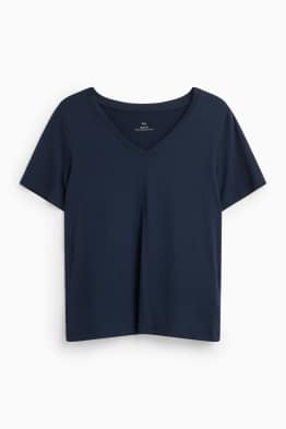 T-shirt met V-hals - regular fit
