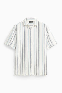 Camisa - regular fit - de rayas