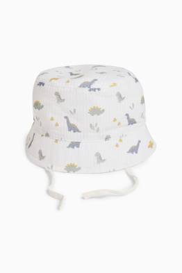 Dinosaures - barret per a nadó - de ratlles