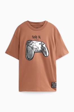 Gaming Controller - T-shirt - finition brillante