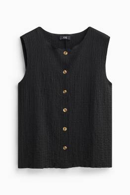 Blusentop - strukturiert