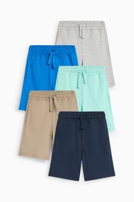 Multipack 5er - Sweatshorts