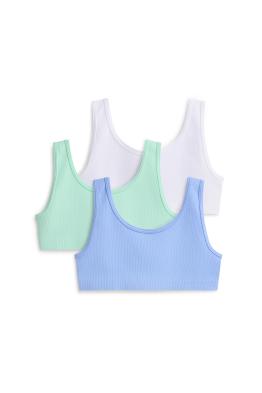Multipack 3er - Bustier - gerippt