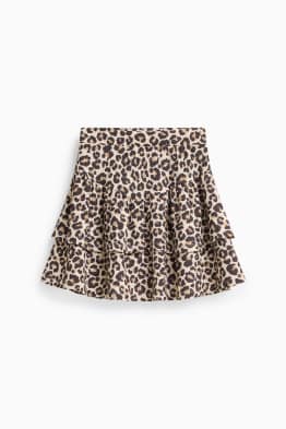 Fustă - cu model - structurată