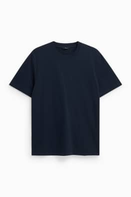 T-Shirt - Regular Fit - gerippt
