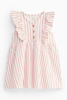 Robe pour bébé - à rayures
