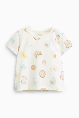 Frühstück - Baby-Kurzarmshirt