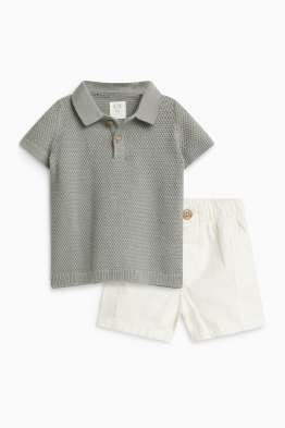 Outfit pro miminka - 2dílný - se vzorem