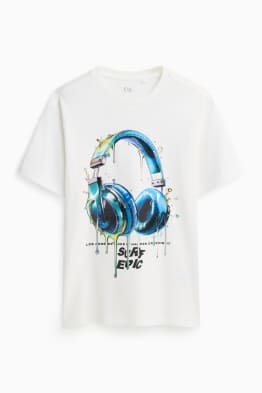 Kopfhörer - Kurzarmshirt