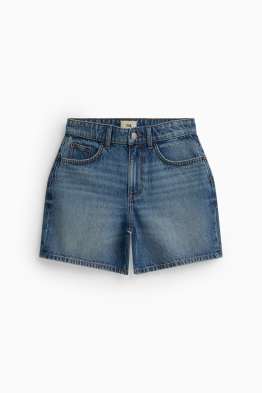 Szorty bermudy dżinsowe - średni stan