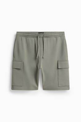 Pantaloni scurți de trening, model cargo