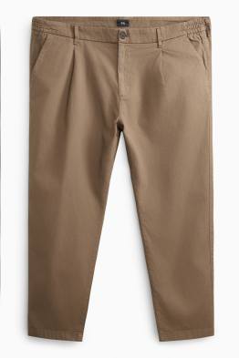Chino - tapered fit - met structuur