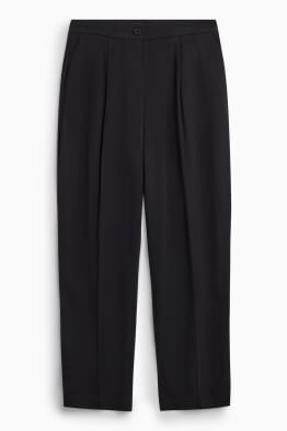 Pantaloni de stofă - talie înaltă - tapered fit
