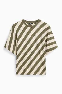 T-Shirt - Regular Fit - gestreift