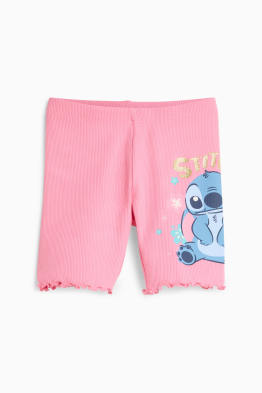 Lilo & Stitch - pantalons ciclistes - acanalats - efecte brillant