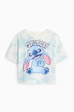 Multipack 2er - Lilo & Stitch - Kurzarmshirt - Glanz-Effekt