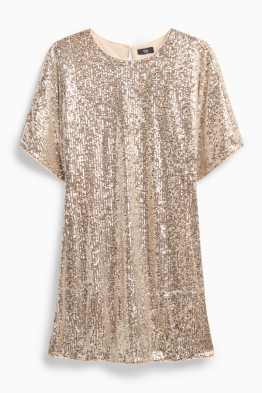 Pailetten-Kleid