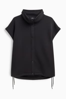 Gilet sans manches en molleton