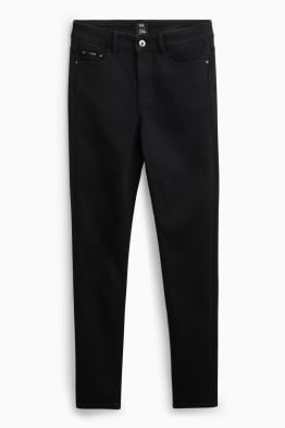 Skinny jeans - mid-rise waist - shaping jeans