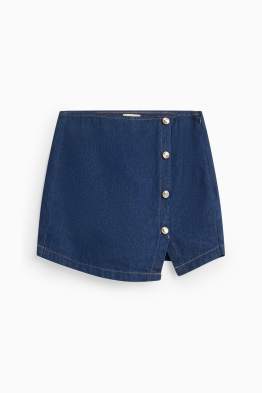 Jupe-short en jean