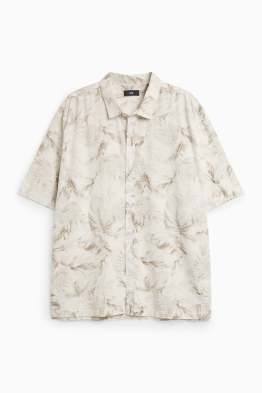 Chemise - finition texturée - à motif