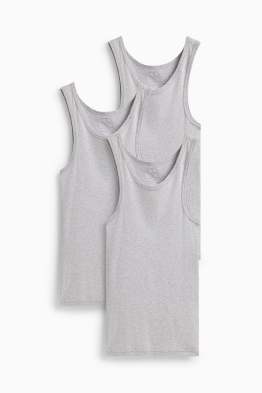 Multipack 3er - Unterhemd - Feinripp