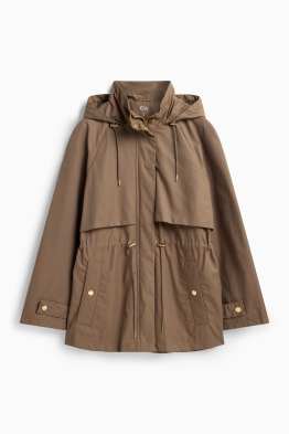 Jacket with hood - water-repellent