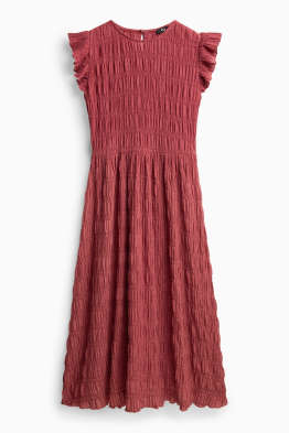 Fit & Flare Kleid - strukturiert