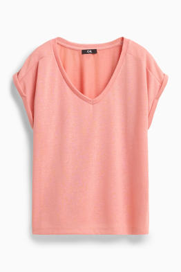 V-neck T-shirt - relaxed fit