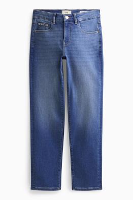 Slim jeans taglio corto - vita media - LYCRA®