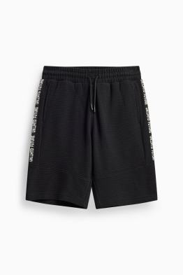 Sweatshorts - strukturiert