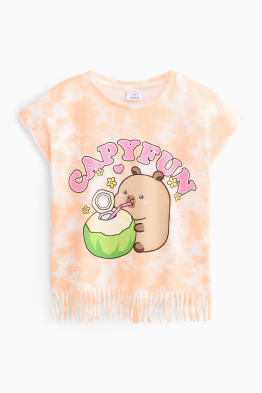 CapyFun - Kurzarmshirt - gemustert