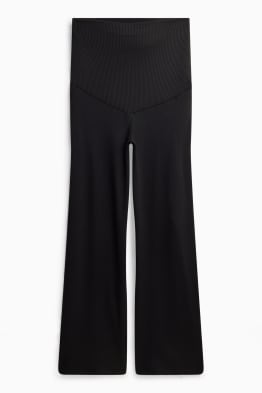 Jersey-Umstandshose - gerippt