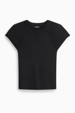 Knitted jumper - short sleeve