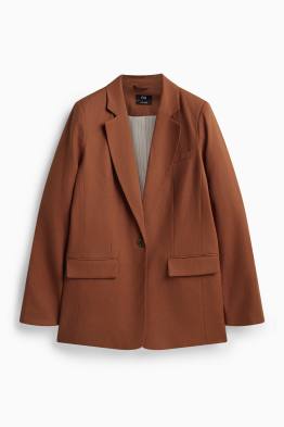 Blazer de bureau avec teneur en lin - regular fit