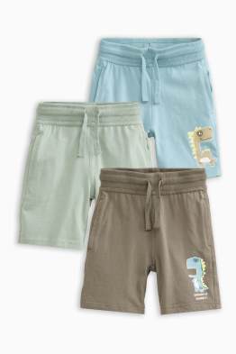 Multipack 3er - Dino - Sweatshorts