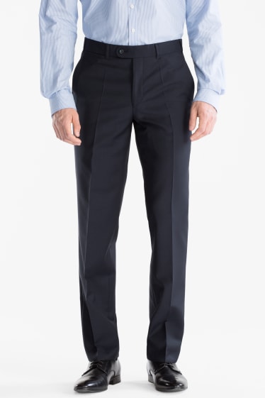 Hommes - Pantalon séparable - Regular Fit - bleu foncé