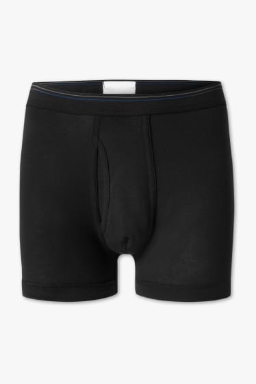 Heren - Nauwe shorts - zwart